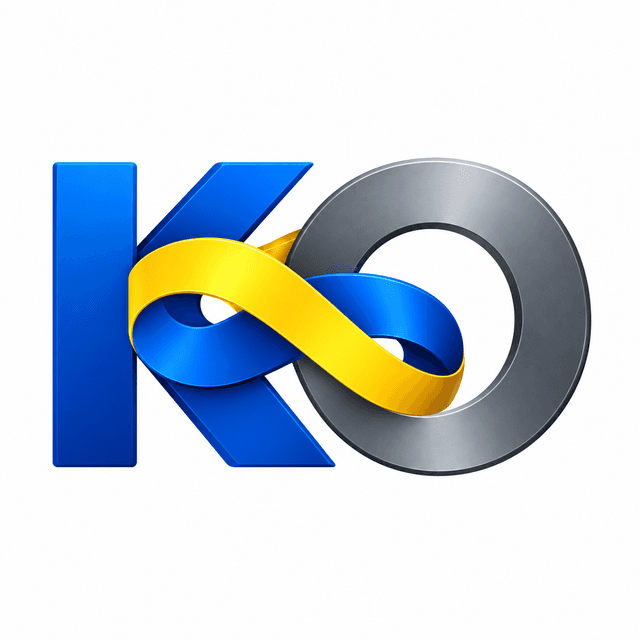 The KnotenOps knot mark, formed from the letters K and O